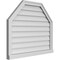 Ekena Millwork Octagonal Top Surface Mount PVC Gable Vent w/ 2"W x 2"P Brickmould Sill Frame, 34"W x 28"H GVPOT34X2803SN - alternate 4